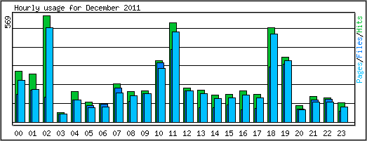 Hourly usage
